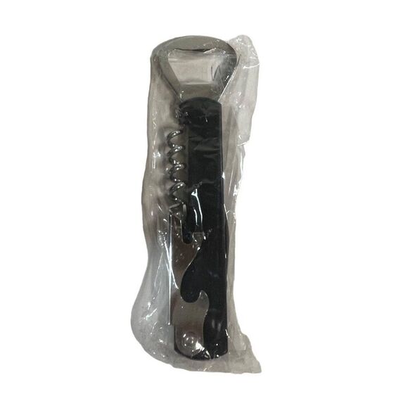Perlick Insulated Wine Bottle Carrier Bag W/ Strap Corkscrew Set New Gift Black - Picture 3 of 6